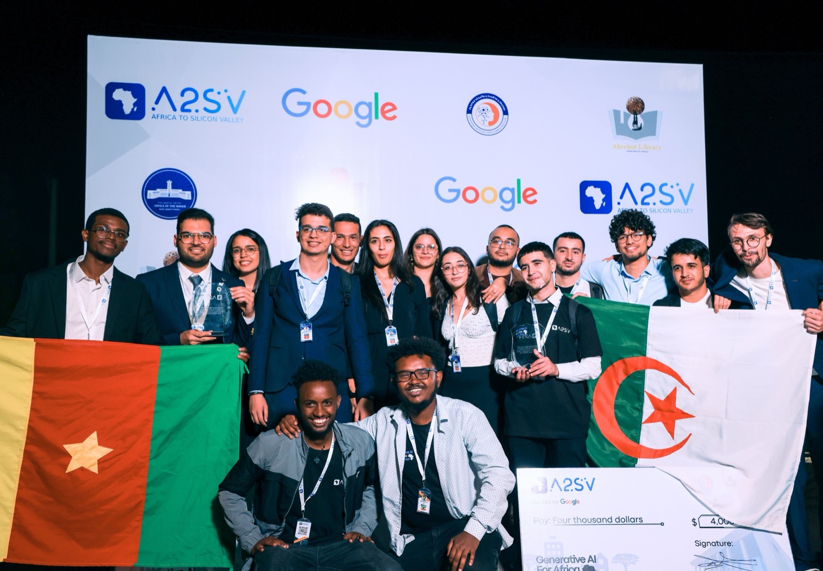 A2SV Hackathon winners and awards